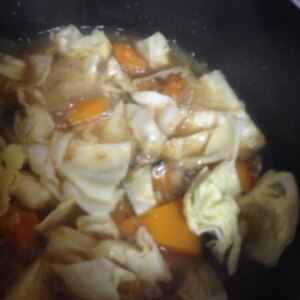 カボチャと野菜のスープ